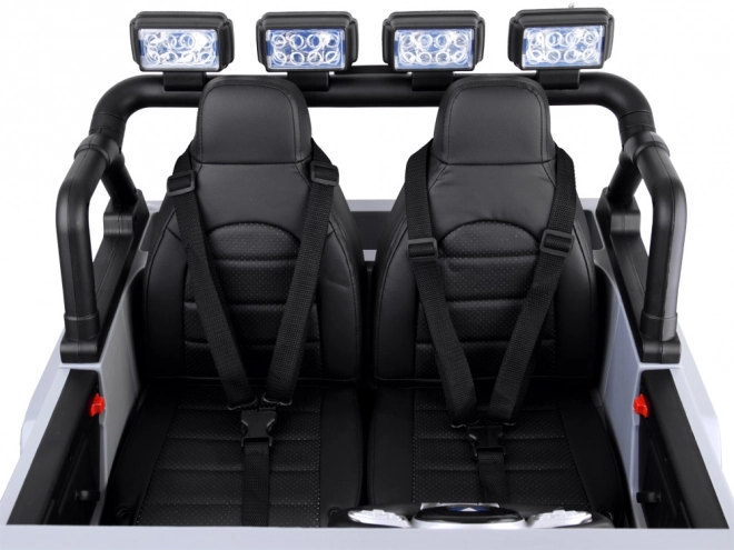 Elektrisches Kinderauto Toyota Land Cruiser – Grau