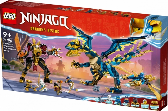 Lego Ninjago Elementardrachen gegen Kaiserin Mech Set