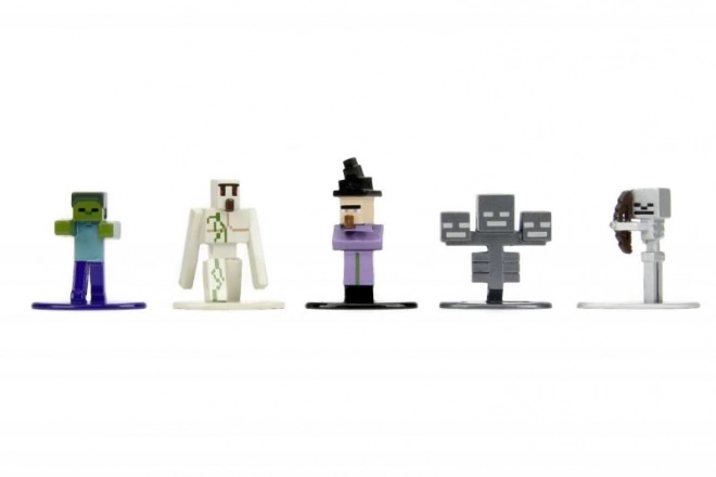 Minecraft Sammelfiguren aus Metall 18er-Set