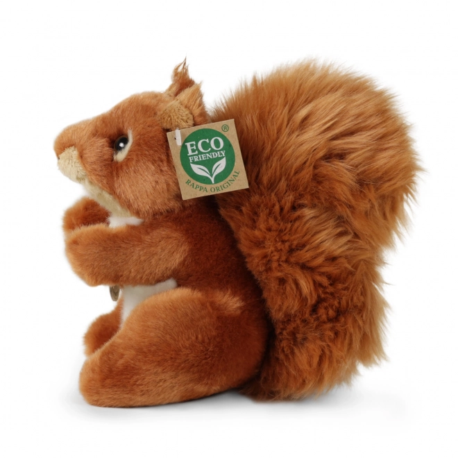 Sitzendes Plüscheichhörnchen 18 cm umweltfreundlich