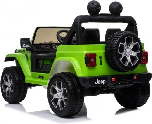 Batteriebetriebenes Auto Jeep Rubicon 4x4 grün