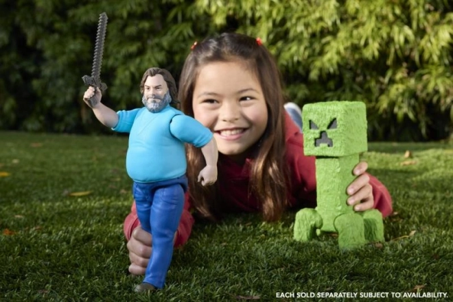 Filmfigur aus Minecraft groß