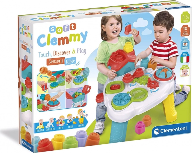 Clementoni Soft Clemmy Sensorischer Spieltisch