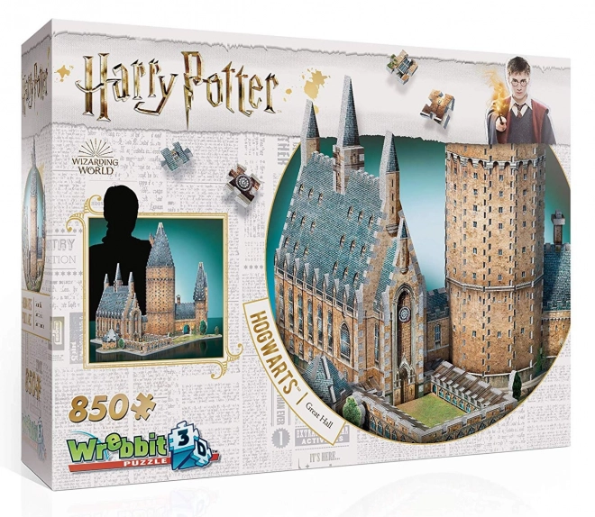 3D Puzzle - Große Halle von Hogwarts