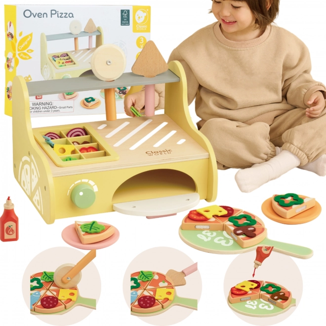 Holz-Pizzaofen für Kinder von Classic World