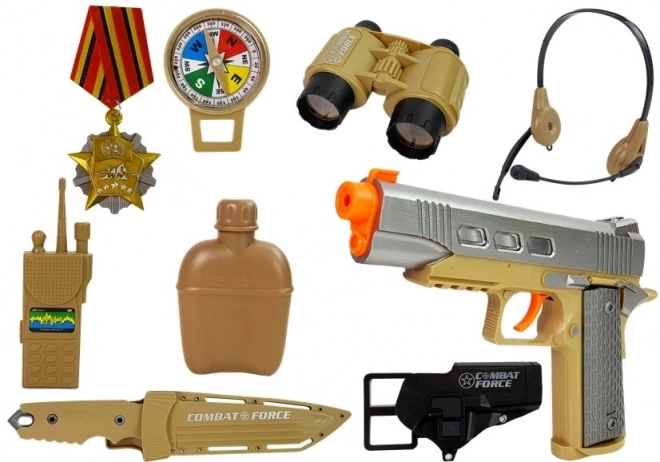 Militärspielset mit Zubehör