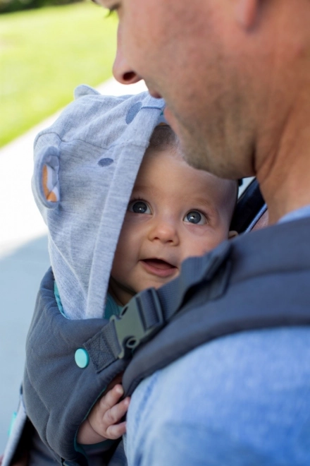 Ergonomische Babytrage mit Kapuze von Infantino