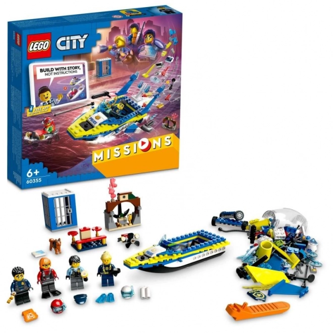 Lego Stadt Wasserschutzpolizei Missionen