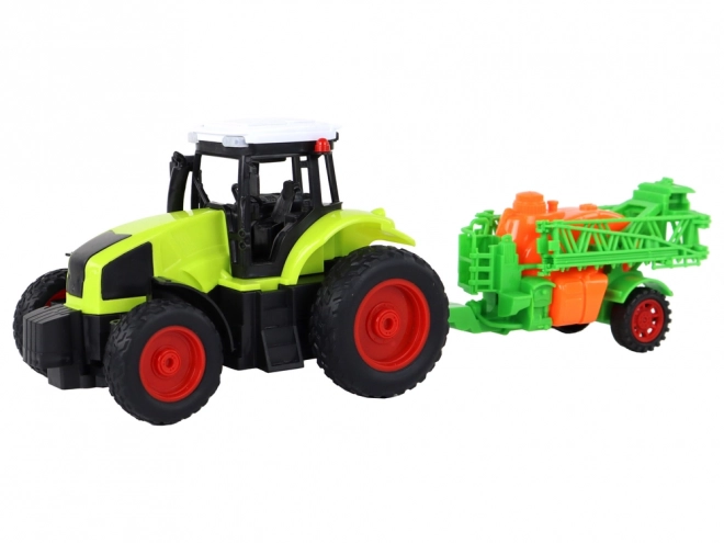 Ferngesteuerter Traktor mit Sprühanhänger 1:16