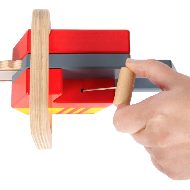 Realistisches Spiel mit Starterschnur