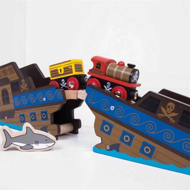 Piratenschienen-Set von Bigjigs Rail