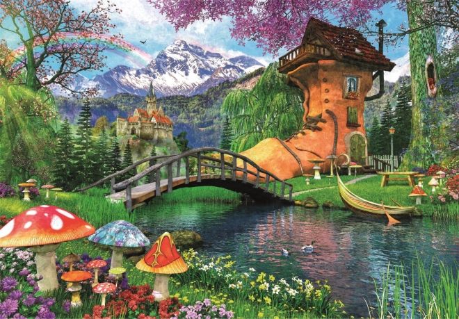 Puzzle 500 Teile – Haus im alten Schuh