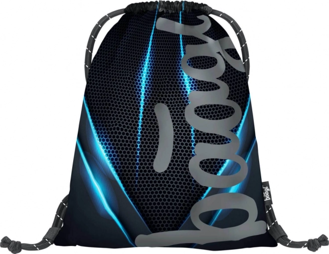 Schulranzen Set Skate Blaulicht: Rucksack, Federmappe, Turnbeutel