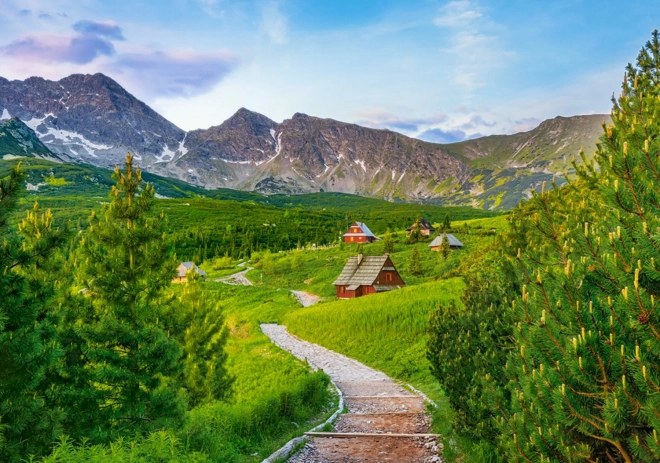 Puzzle Trail in Tatras 500 Teile