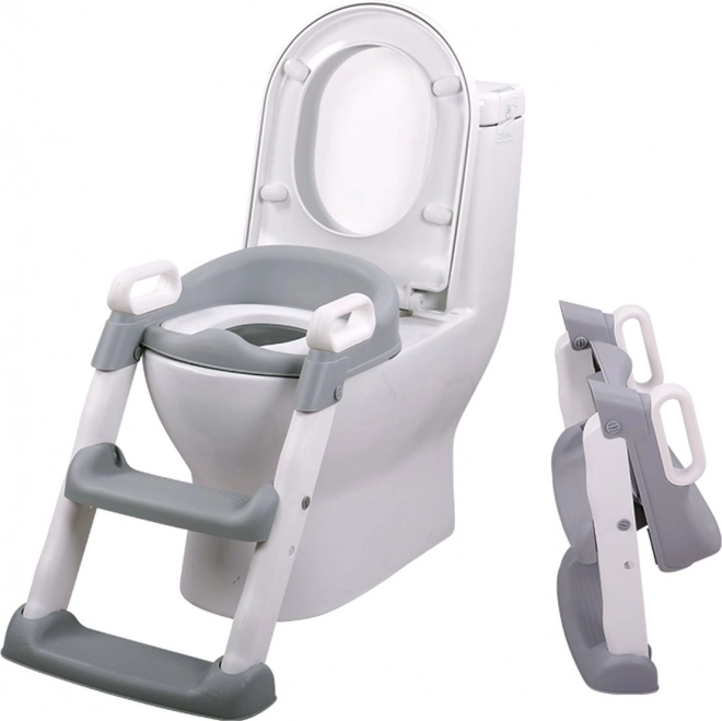 Chipolino Toilettensitz mit Leiter Skippy Grau