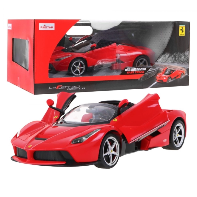 Ferrari LaFerrari Aperta RASTAR Modell 1:14 Auto mit Fernsteuerung + 2,4 GHz Fernbedienung – Rot