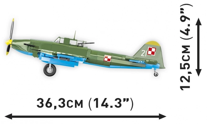 Historische Sammlung WWI IL-2M3 Shturmovik 625 Steine