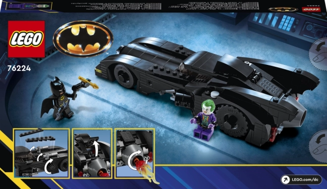 Batman vs. Joker: Verfolgung im Batmobil Bauset