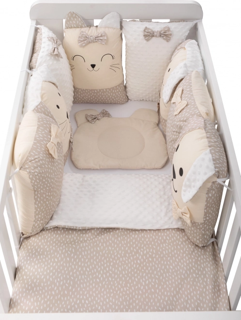 Bubaba 12-teilige Bettwäscheset Sleep Guardian Beige