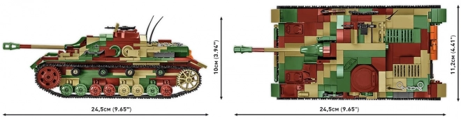 Cobi II. Weltkrieg Sturmgeschütz IV Modell