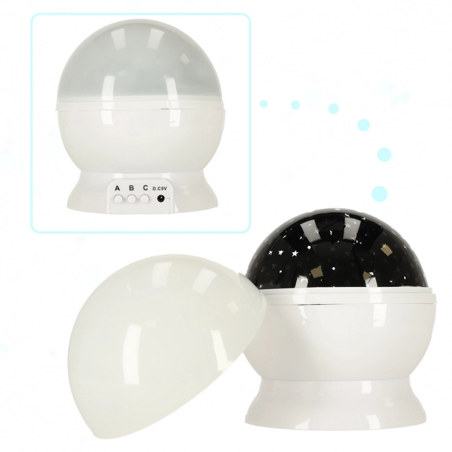 Sternennachtlampe – Weiß