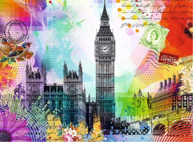 Ravensburger Puzzle Postkarte aus London