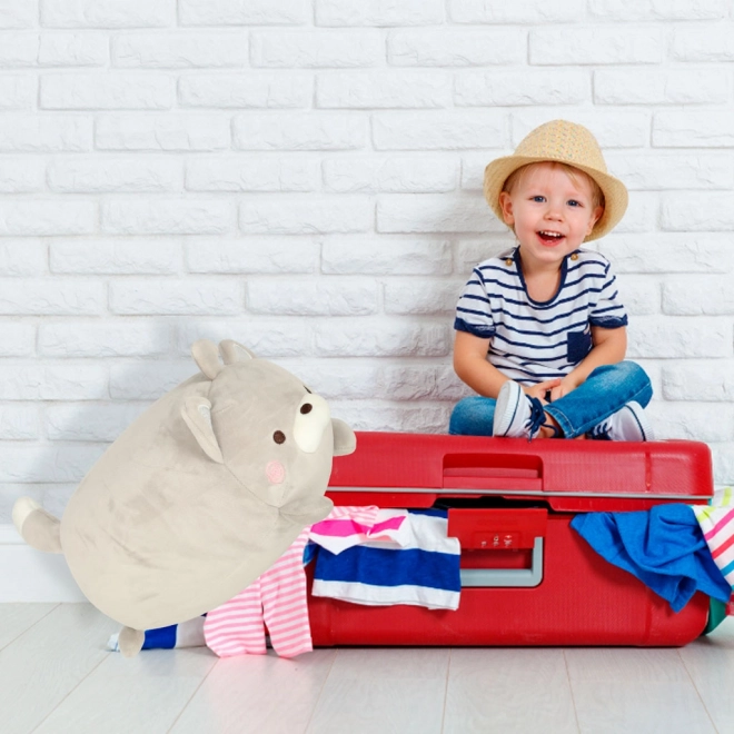 Magisches 2-in-1-Reisekissen Brezel Maskottchen Katze