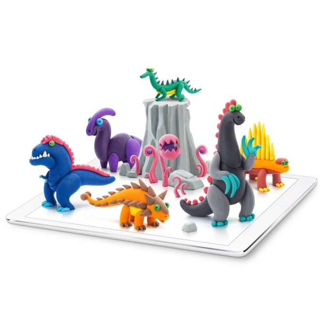 Hey Clay Mega Dinosaurier Modellier-Set