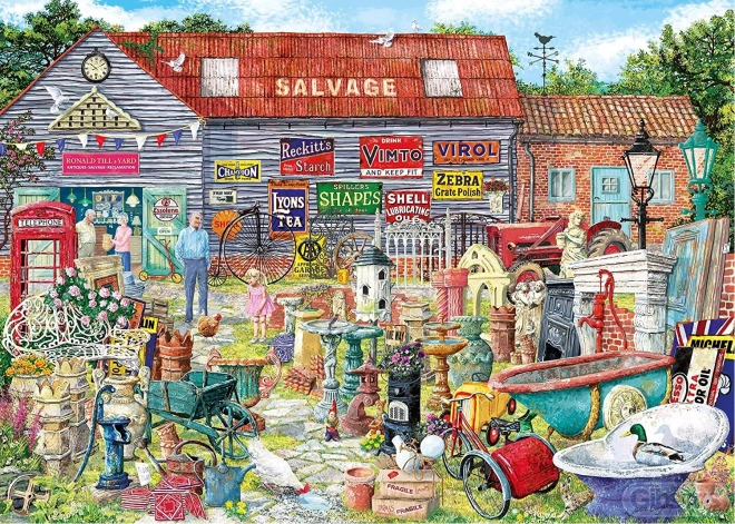 Gibsons Puzzle Schätze und Trödel 2000 Teile