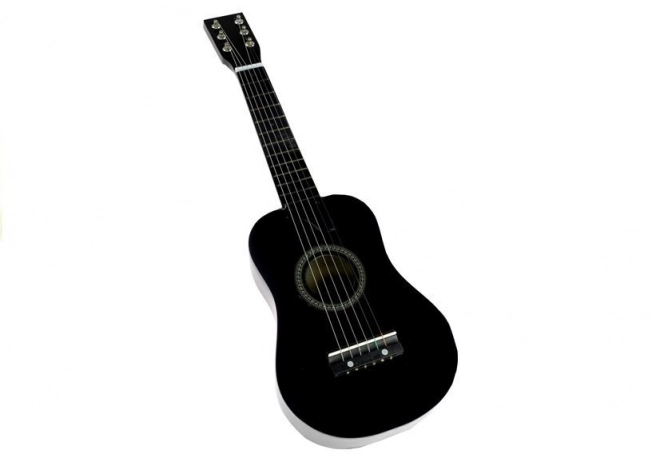 Klassische Schwarze Holzgitarre für Kinder 60 cm