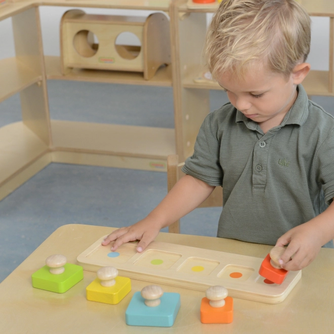 Masterkidz Montessori Puzzle Größen und Farben Lernen