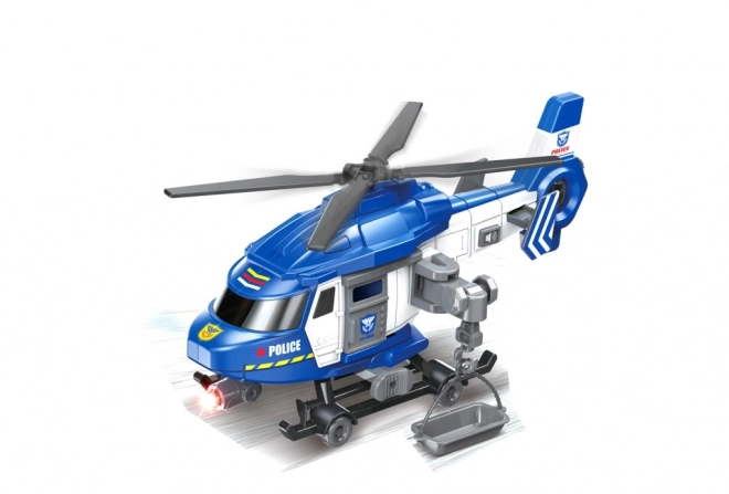 Polizei-Helikopter mit Antrieb 1:16