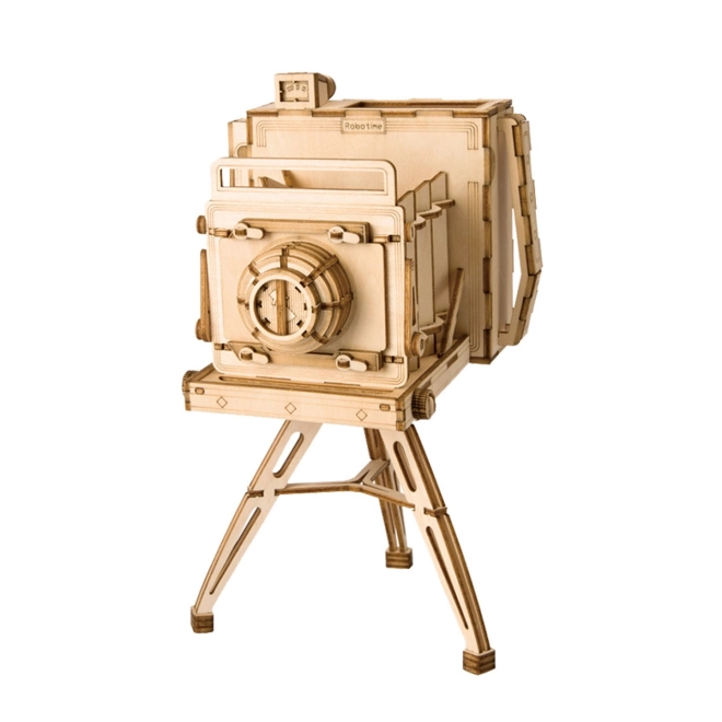 RoboTime 3D Holzpuzzle Historische Kamera