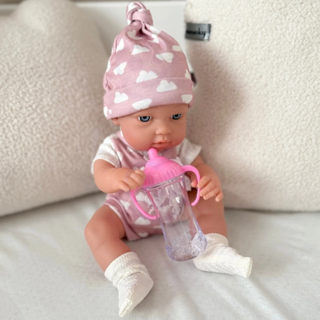 Süße Babypuppe mit Outfit 36 cm von Woopie Royal