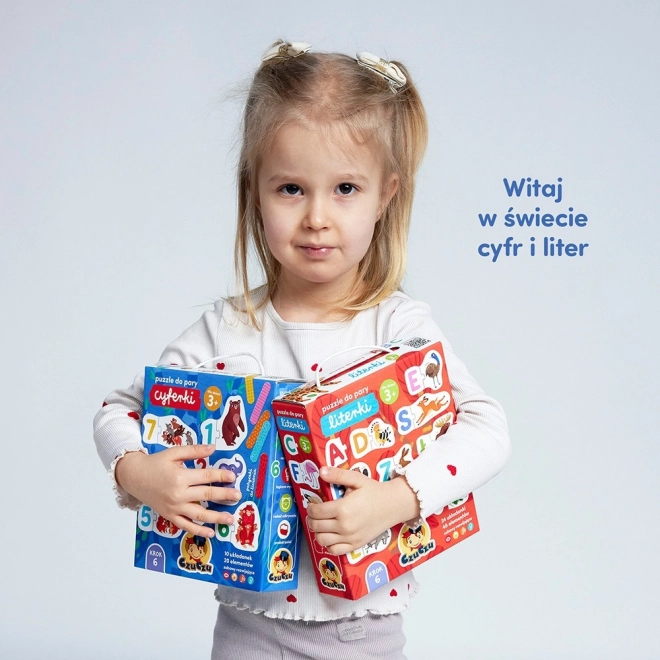 Paarpuzzle - Zahlen