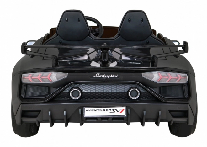 Lamborghini SVJ DRIFT pro 2 Kinder schwarz + Drift-Funktion + Fernbedienung + MP3 LED + langsamer Start