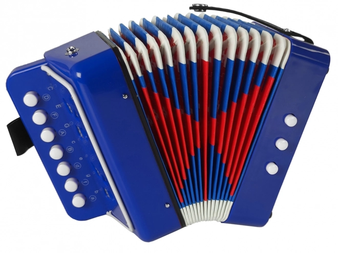 Akordeon für kleine Musiker blau