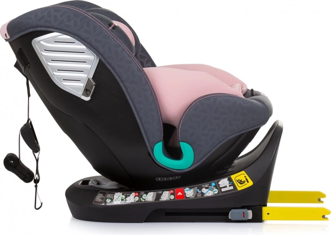 Chipolino Autokindersitz Supreme i-Size 360° Flamingo