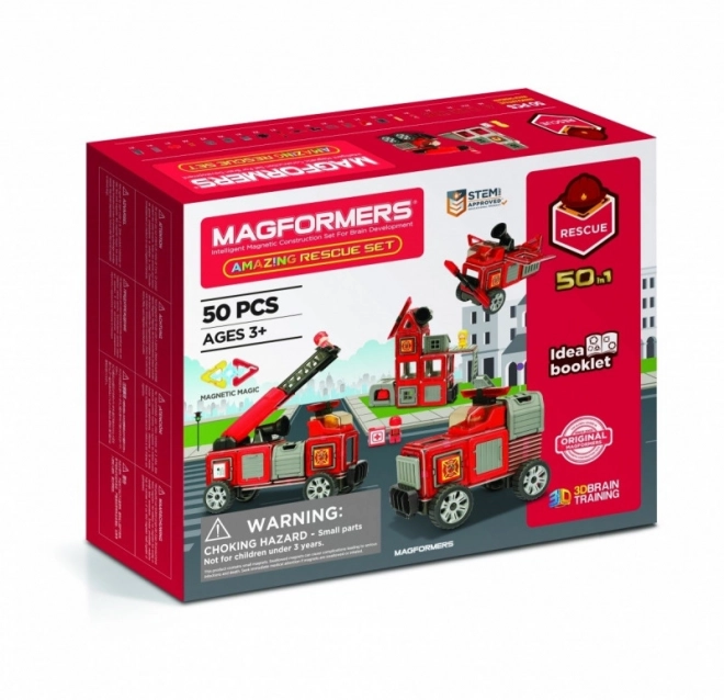 Magformers Rettungskonstruktion-Spielset