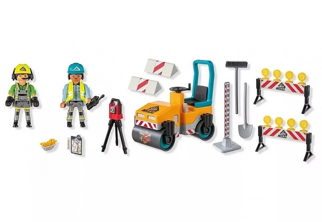 Spielzeug Set Action Heroes Straßenbau