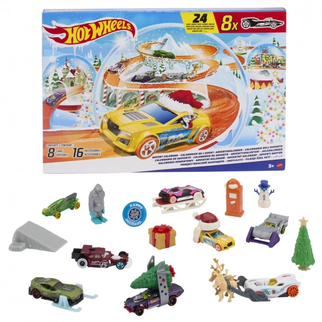 Adventskalender Hot Wheels 2024