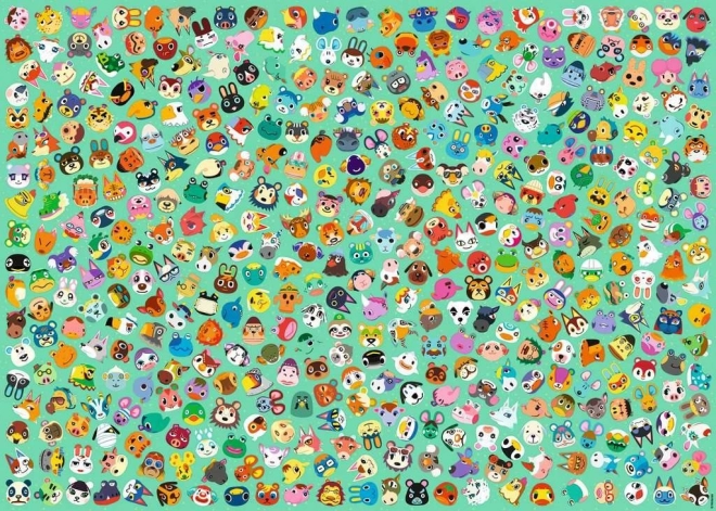 Puzzle Herausforderung: Animal Crossing 1000 Teile