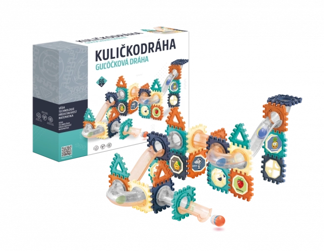 Kreative Murmelbahn Set