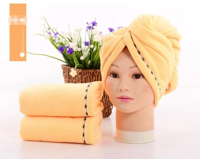 Superabsorbierende Haarturban Mikrofaser Handtuch