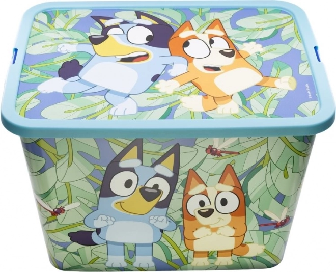 Aufbewahrungsbox 23 l BLUEY mit Deckel