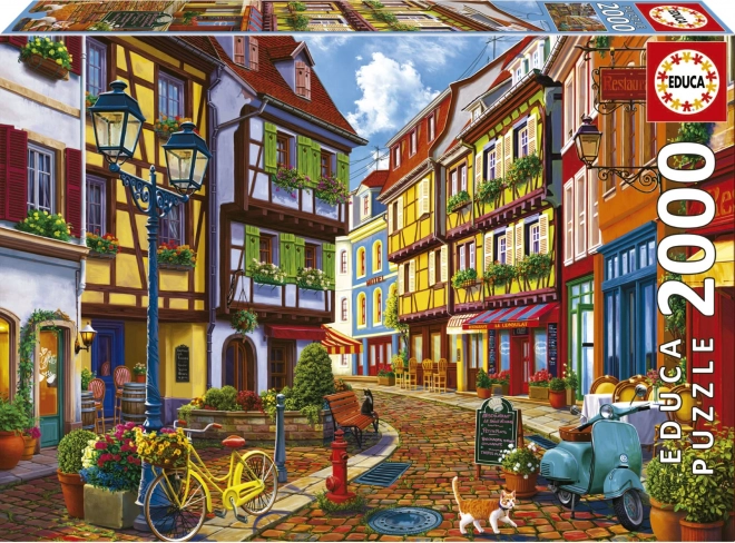 Educa Puzzle Erleuchtete Straße 2000 Teile