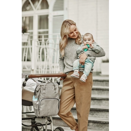 Canpol Babies Wickelrucksack LADY MUM – schwarz