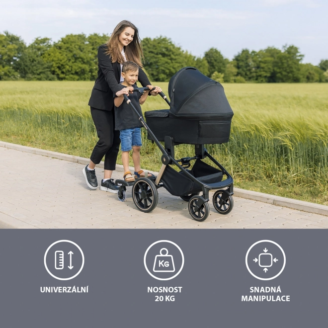 Trittbrett für Kinderwagen Segboard 2 Schwarz