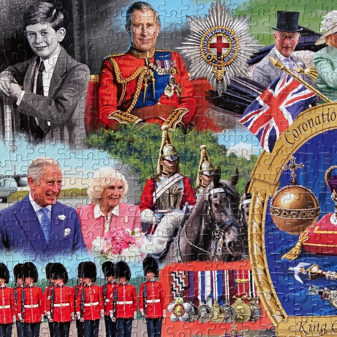 Gibsons Puzzle Krönung des Königs 1000 Teile
