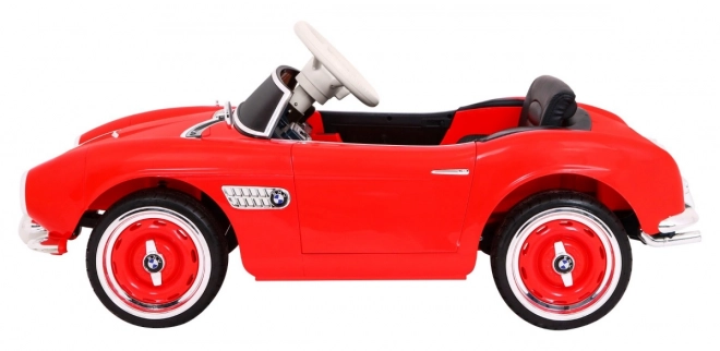 BMW 507 Retro Rotes Fahrzeug